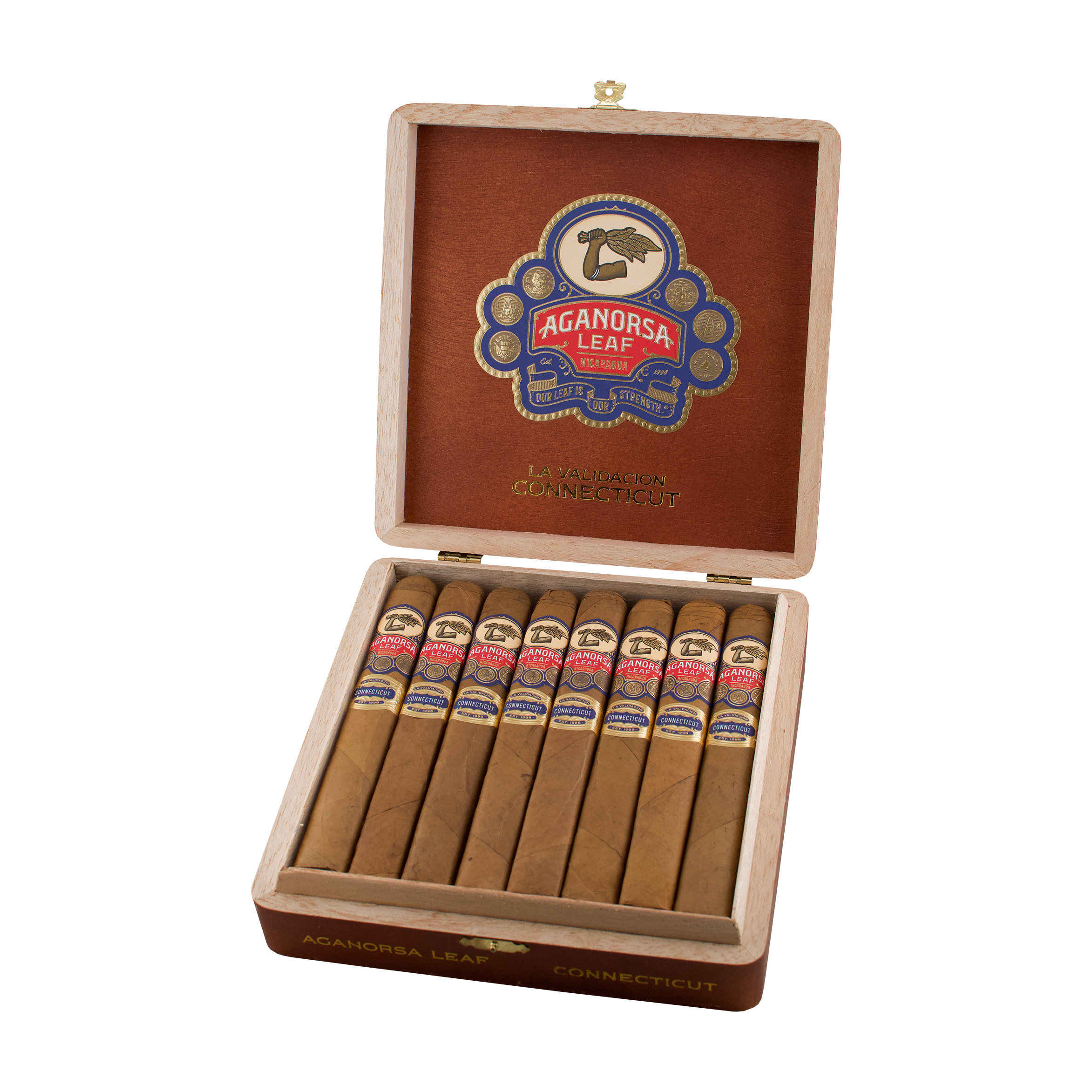 Aganorsa Leaf La Validacion Connecticut Toro Cigar - Box